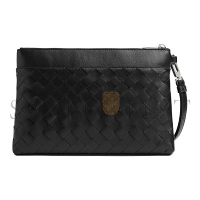 BOTTEGA VENETA INTRECCIATO PRISM POUCH 795712V2HL18803 (25*17*4cm)