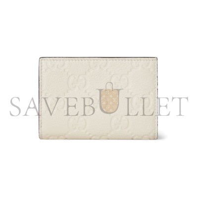 GUCC GG EMBLEM WALLET 815874 (18*14*3cm)