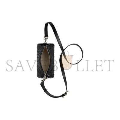 BOTTEGA VENETA MINI INTRECCIATO CYLINDER BAG 777391V2HL18803 (20.5*10.5*10.5cm)