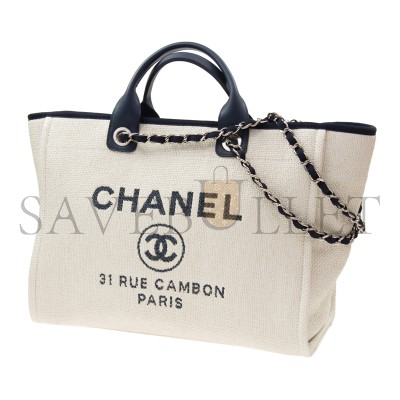 CHANEL CANVAS TOTE BAG A66941 (39*32*18cm)