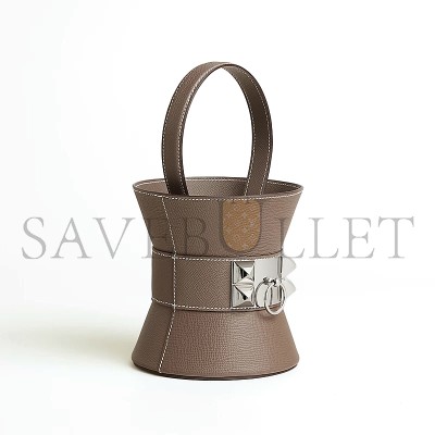 HERMÈS MINI MEDOR BAG H085003CK18 (15*14.5*14.5cm)