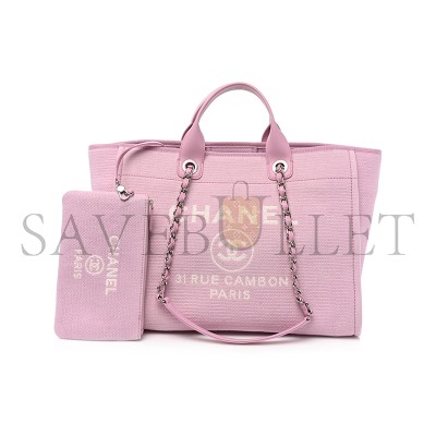 CHANEL MIXED FIBERS SMALL DEAUVILLE TOTE 1149317 (39*29*20cm)