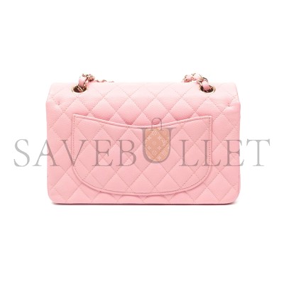 CHANEL CAVIAR QUILTED SMALL DOUBLE FLAP 1400535 (23*13*6cm)