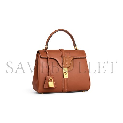 CELINE SMALL 16 BAG IN SATINATED CALFSKIN 188003BF9.03TN (23*19*10.5cm)