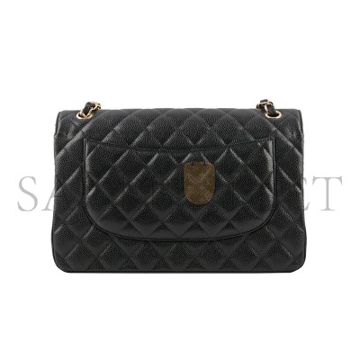 CHANEL MASTER CAVIAR QUILTED JUMBO CLASSIC DOUBLE FLAP BAG 1256173 (30*20*10cm)