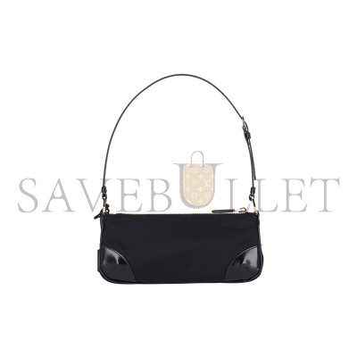 PRADA BLACK SHOULDER BAG 1BC20 (23.5*10*5cm) 