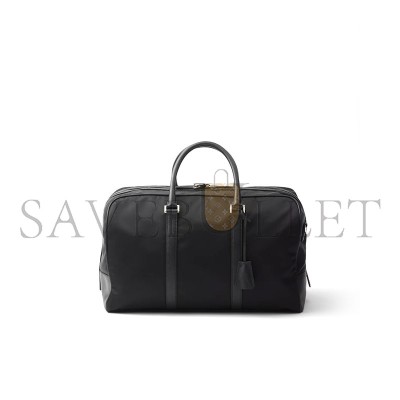 PRADA RE-NYLON AND SAFFIANO LEATHER DUFFEL BAG 2VC014 (45*27*23cm) 