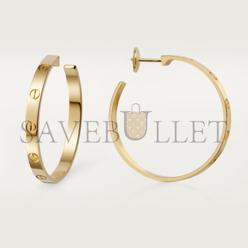 CARTIER  LOVE EARRINGS B8028200