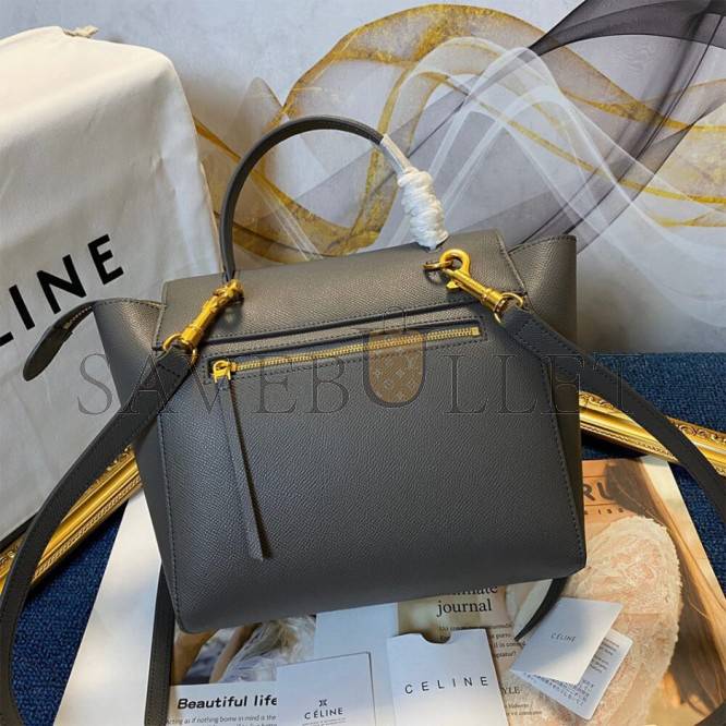 CELINE MICRO BELT BAG 189153ZVA.10DC (24cm*20cm*13cm)