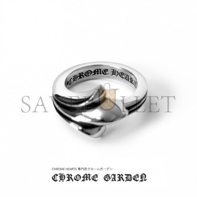 CHROME HEARTS 720 HALF CROSS TAIL RING