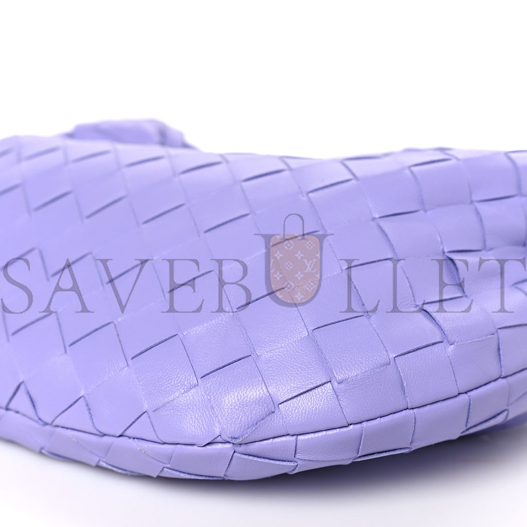 BOTTEGA VENETA NAPPA INTRECCIATO MINI JODIE WISTERIA (25*15*8cm)