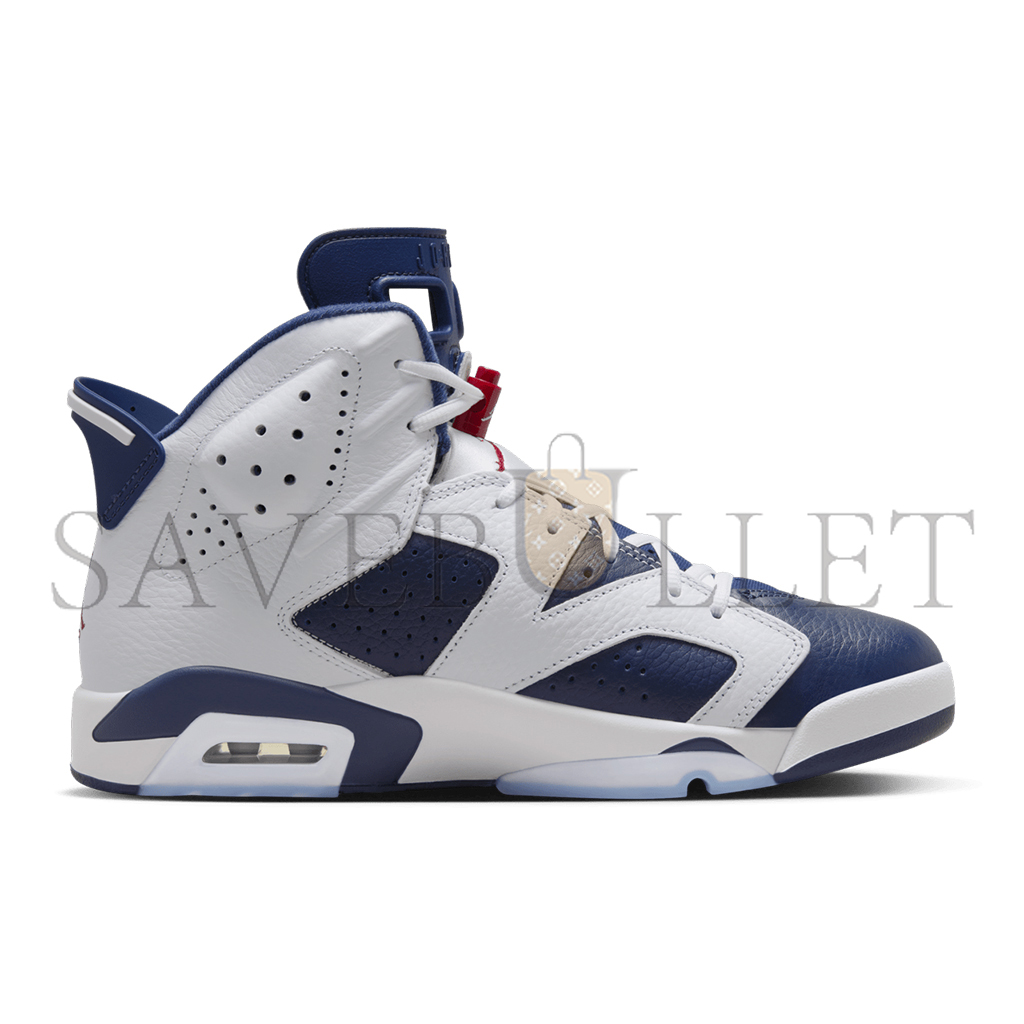 NIKE AIR JORDAN 6 WHITE AND MIDNIGHT NAVY CT8529-164