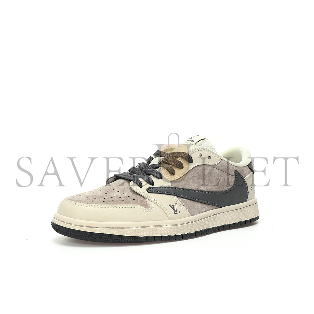 NIKE AIR JORDAN 1 LOW OG SP BEIGE DARK GREY LV LX1988-102