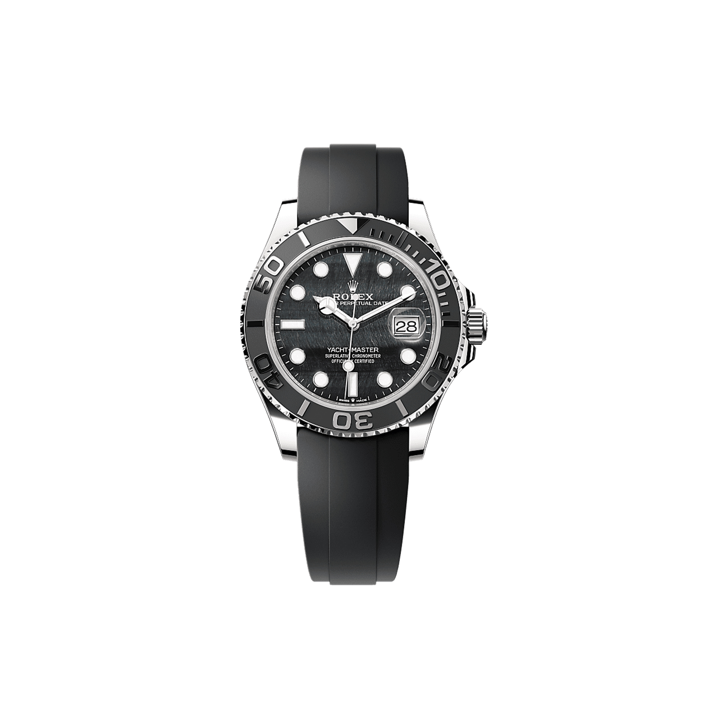 ROLEX YACHT-MASTER 42 OYSTER, 42 MM, WHITE GOLD WATCH 226659-0004