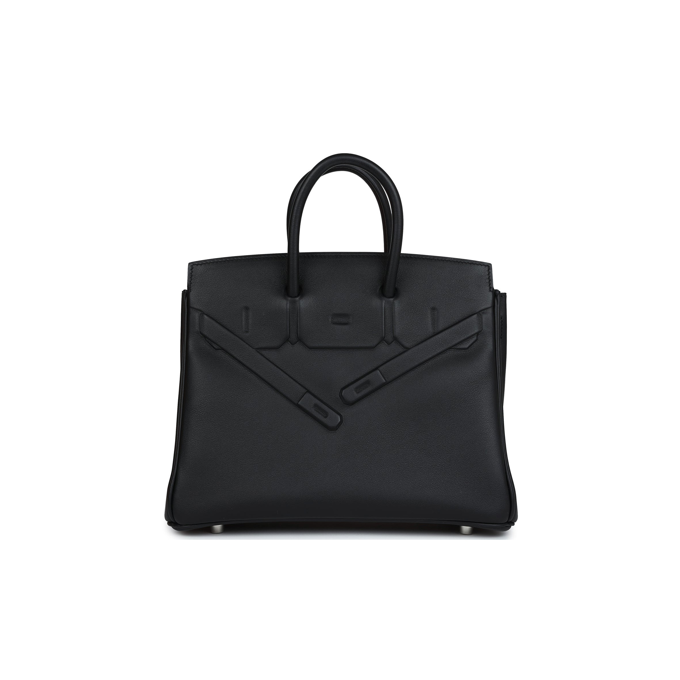 HERMES MASTER BIRKIN 25 SHADOW BLACK BAG 276375 (25*20*13cm)