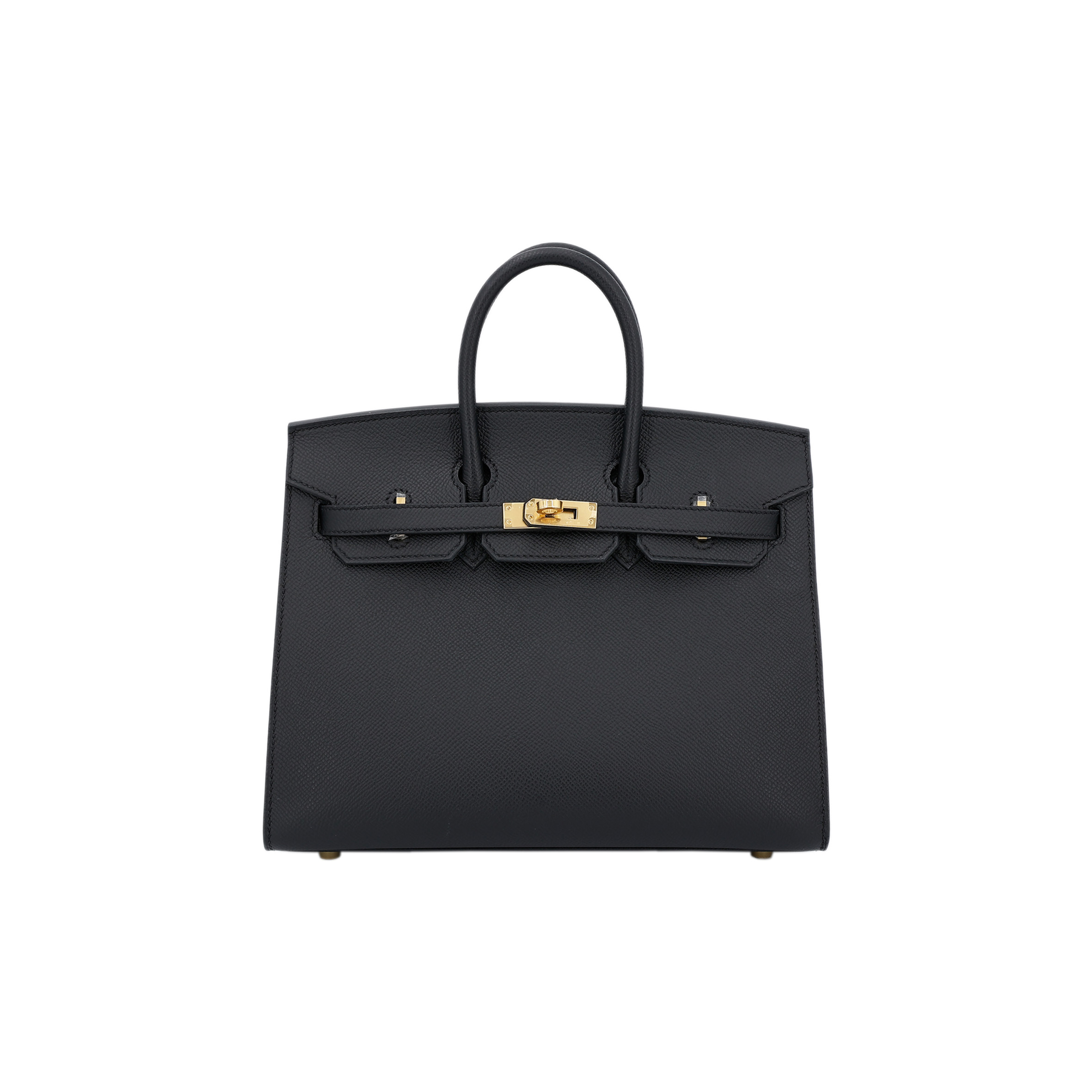 HERMES BIRKIN 40 89 NOIR BLACK EPSOM LEATHER GOLD BUCKLE BAG 454077 (40*30*21cm)