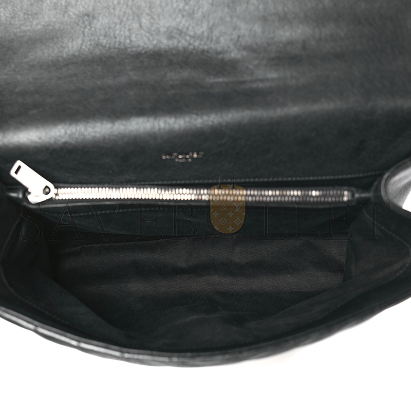 YSL COLLEGE LARGE IN QUILTED LEATHER 600278BRM041000 (32*20*8.5cm)