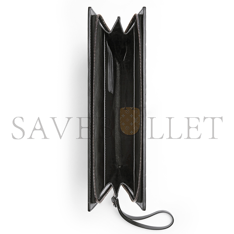 BOTTEGA VENETA INTRECCIATO DOCUMENT CASE WITH WRISTLET 732638V2E418803 (32*24*3cm)