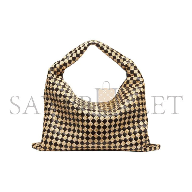 BOTTEGA VENETA RAFFIA AND COWHIDE HOP 792695V43D12377 (54*24*13cm)