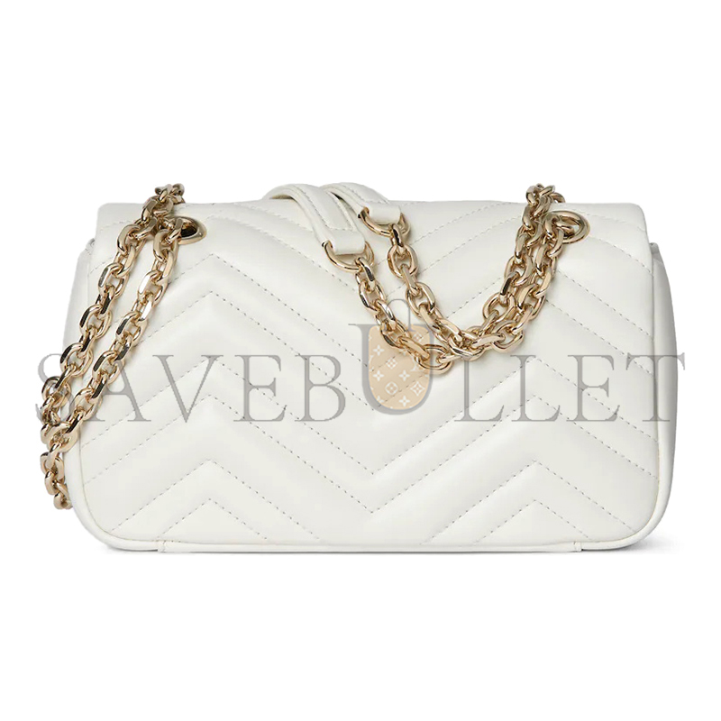 GUCCI GG MARMONT SMALL SHOULDER BAG 837280AAE389050 (22*12.5*6cm)