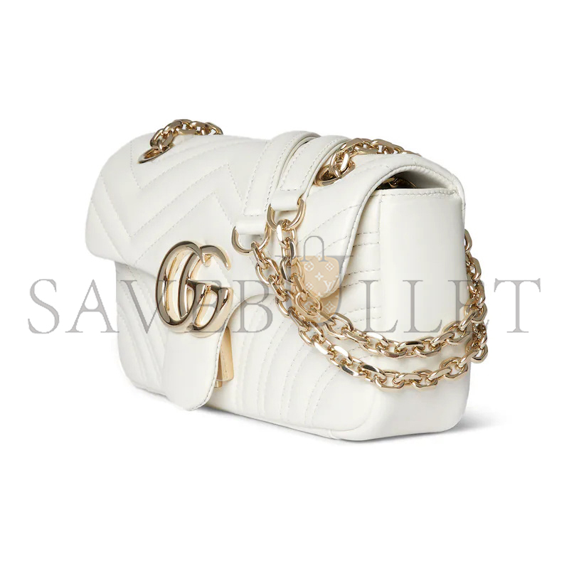 GUCCI GG MARMONT SMALL SHOULDER BAG 837280AAE389050 (22*12.5*6cm)