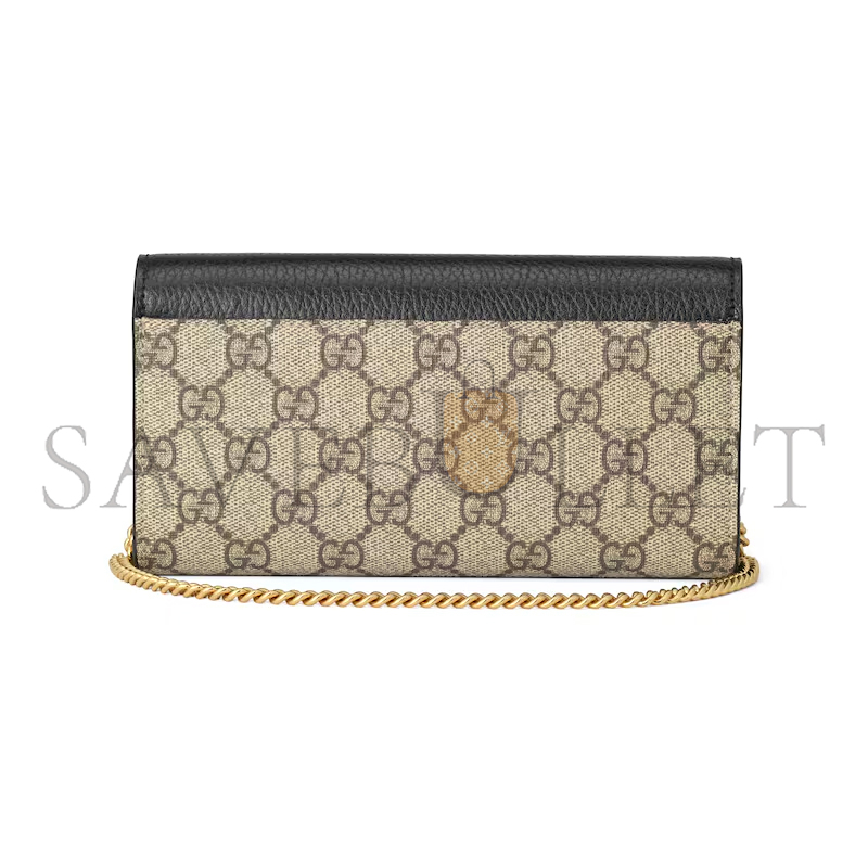 GUCCI GG MARMONT BI-COLOR WALLET ON CHAIN ‎54658517WAG1283 (19*10cm)