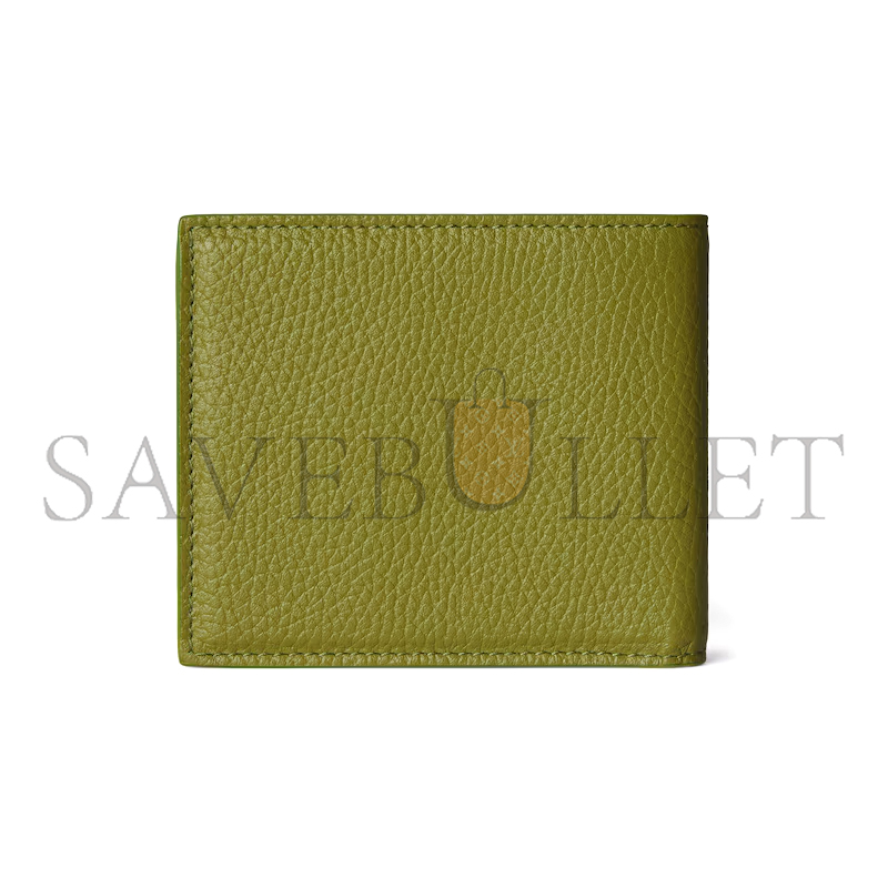 GUCCI GREY INTERIOR BI-FOLD WALLET 817019AAEGG3743 (21*9cm)