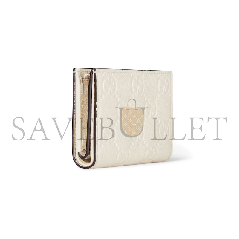 GUCC GG EMBLEM WALLET 815874 (18*14*3cm)