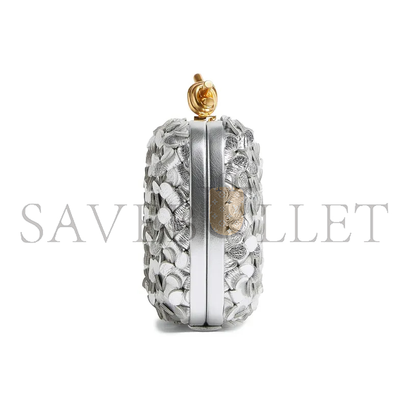 BOTTEGA VENETA KNOT MINAUDIÈRE CLUTCH 717622V3SF18107 (20.5*12.5*6cm)