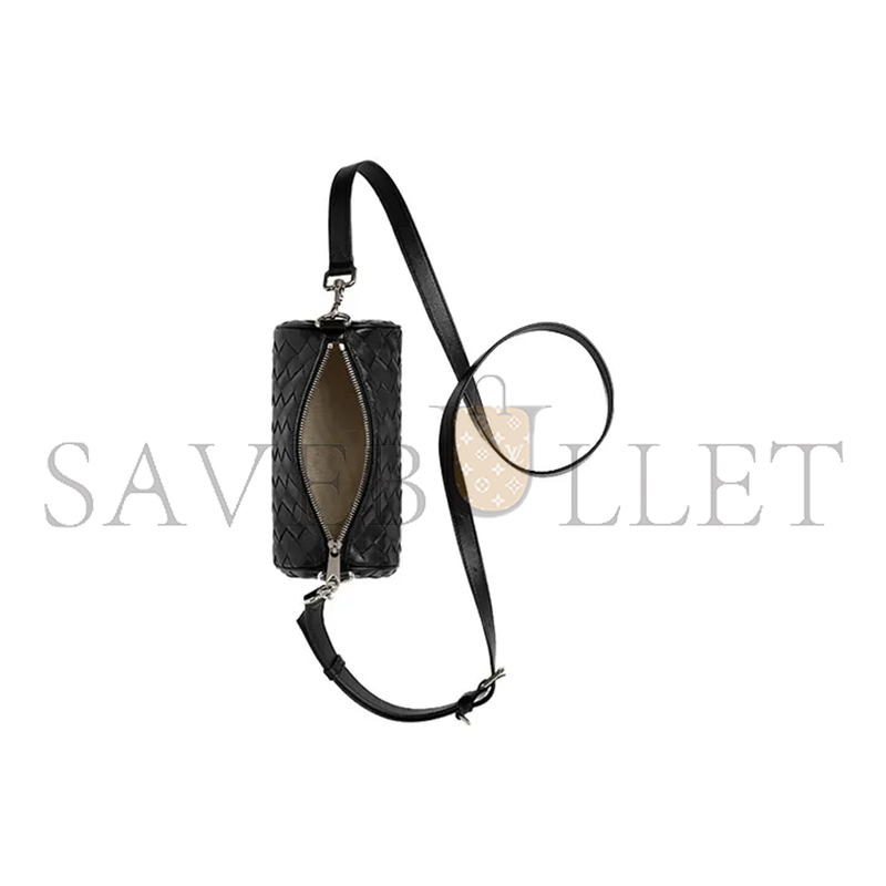 BOTTEGA VENETA MINI INTRECCIATO CYLINDER BAG 777391V2HL18803 (20.5*10.5*10.5cm)