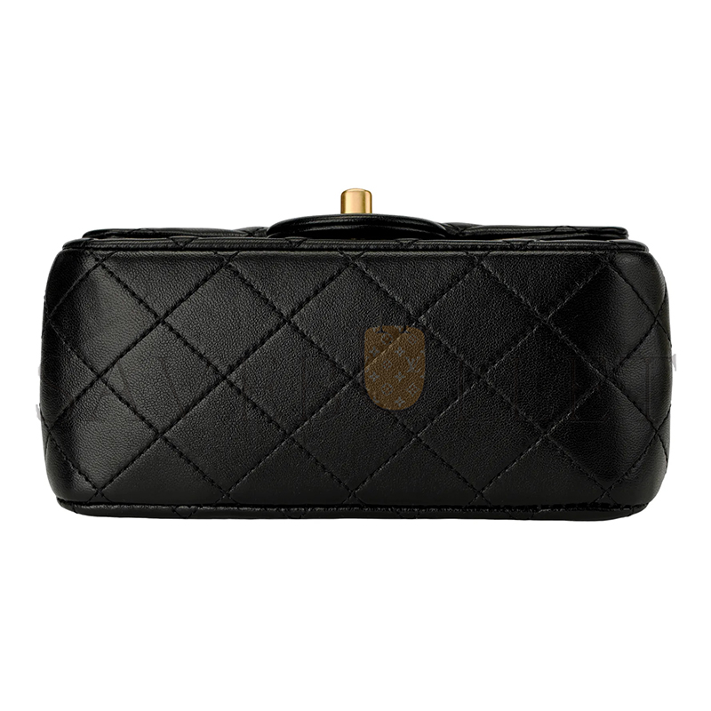 CHANEL LITTLE GOLD BALL SQUARE FLAP BAG AS1786 (17*13.5*8cm)
