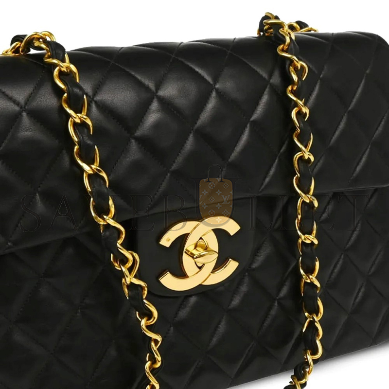 CHANEL MASTER CLASSIC FLAP SHOULDER BAG (34*22*10cm) 