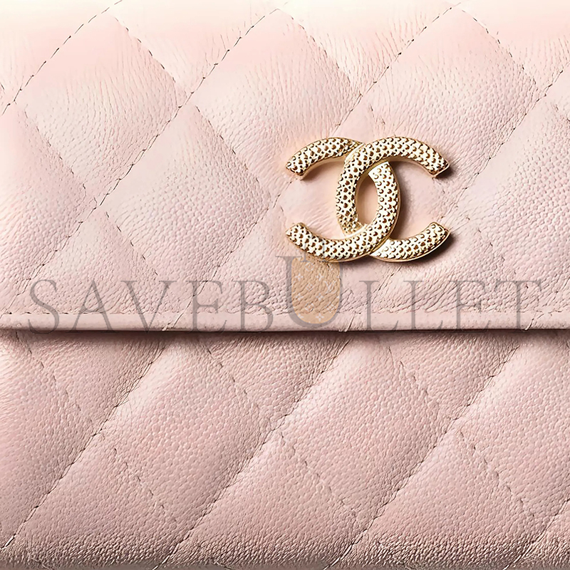 CHANEL FLAP WALLET AP2963 B08937 NJ523 (15*10*4cm)
