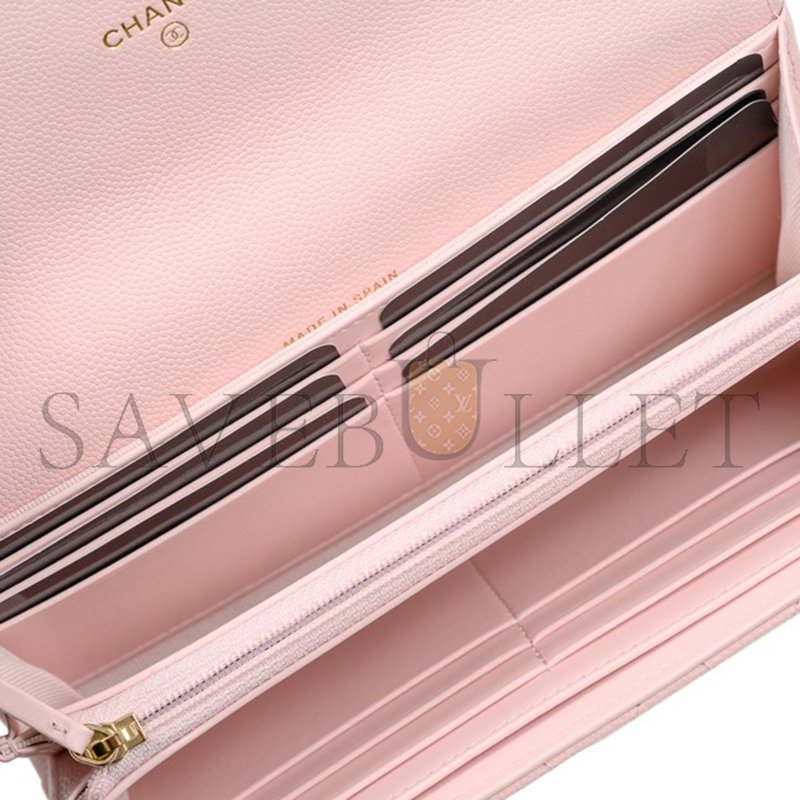 CHANEL LONG FLAP WALLET AP2740 B08043 NH620 (19.4*10.5*3cm)