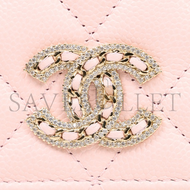 CHANEL FLAP WALLET AP2739 B08043 NH620 (16.5*9*2cm)