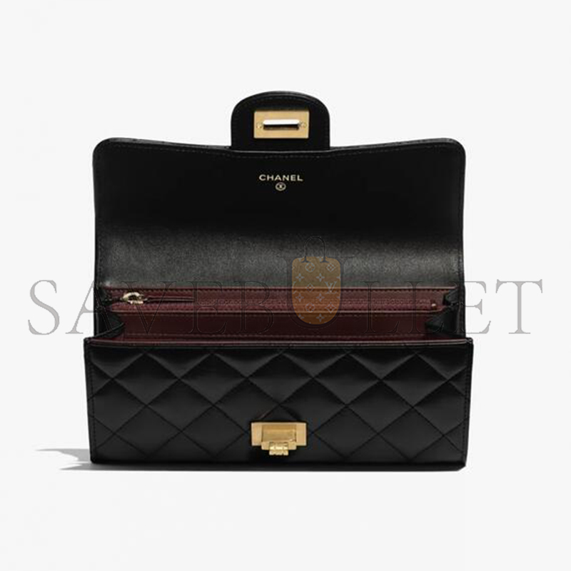 CHANEL 2.55 LONG FLAP WALLET A80829 Y04634 C3906 (19.4*10.5*3cm)