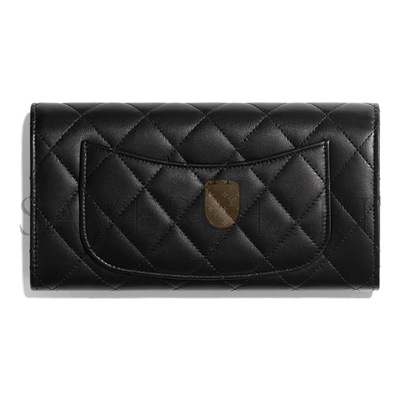 CHANEL CLASSIC LONG FLAP WALLET AP0241 Y01480 C3906 (19.5*10.5*3cm)