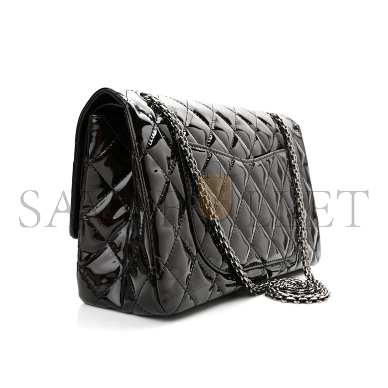 CHANEL PATENT QUILTED 2.55 REISSUE 227 FLAP 1174343 (30*19*10cm)