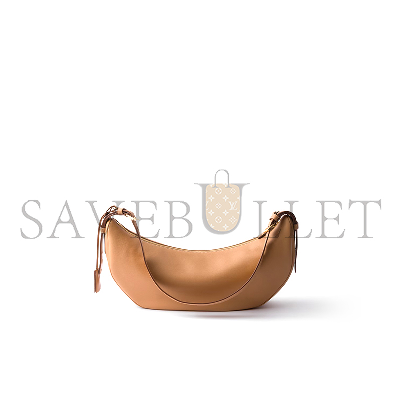 PRADA DEMI-LUNE LARGE LEATHER SHOULDER BAG 1BC255 (42*19.5*8.5cm) PRADA DEMI-LUNE LARGE LEATHER SHOULDER BAG 1BC255 (42*19.5*8.5cm)