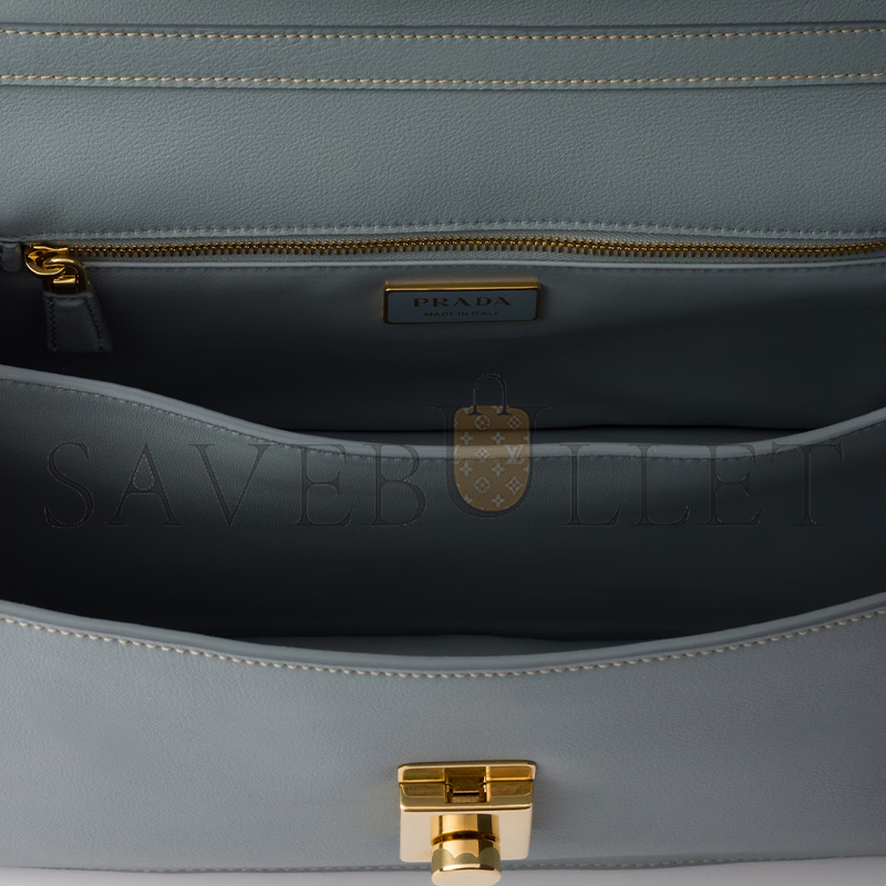 PRADA SOFT SOUND MEDIUM LEATHER SHOULDER BAG 1BN023 (28*16*10cm) 