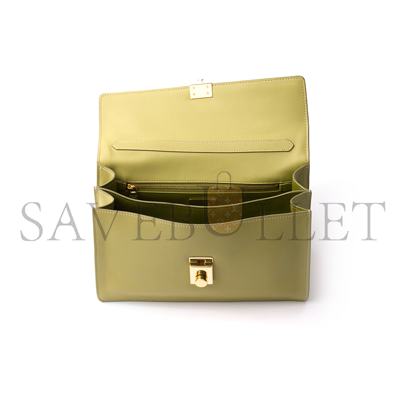PRADA SOFT SOUND MEDIUM LEATHER SHOULDER BAG 1BN023 (28*16*10cm) PRADA SOFT SOUND MEDIUM LEATHER SHOULDER BAG 1BN023 (28*16*10cm)