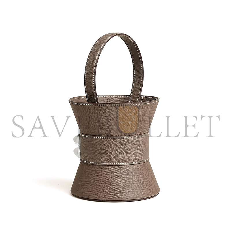 HERMÈS MINI MEDOR BAG H085003CK18 (15*14.5*14.5cm)