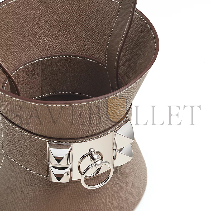 HERMÈS MINI MEDOR BAG H085003CK18 (15*14.5*14.5cm)