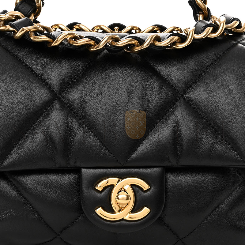 CHANEL SMALL CHAIN TOP HANDLE FLAP 1322435 (19*16*7cm)