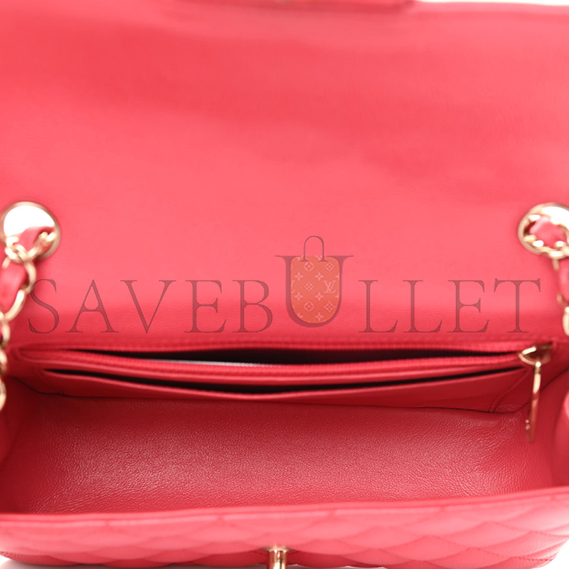 CHANEL CAVIAR QUILTED MINI FLAP AS2215 1132441 (20*13*6cm)