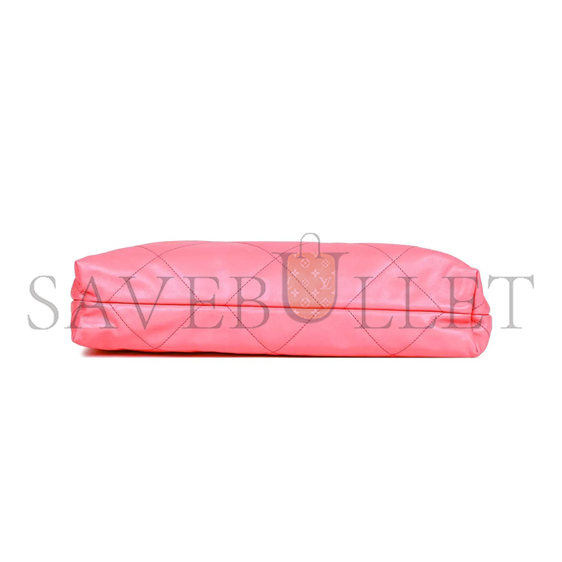CHANEL SHINY CALFSKIN QUILTED 22 AS3261 (42*27*8cm)