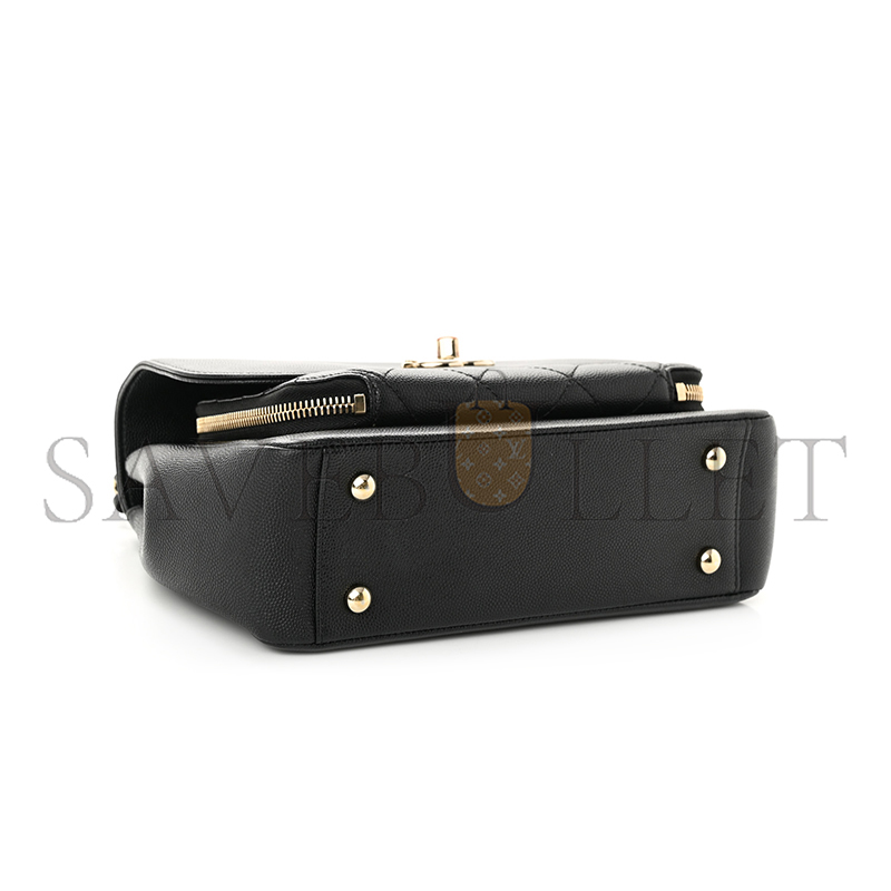 CHANEL CAVIAR QUILTED MEDIUM BUSINESS AFFINITY FLAP 1258730 (23*16*8cm)