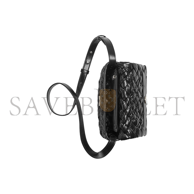 BOTTEGA VENETA SMALL RUMPLE MESSENGER 787113V4HO18803 (21*14*5cm)