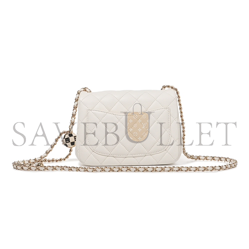 CHANEL FOOTBALL CRUSH MINI FLAP BAG 1420152 (17*13.5*7cm)