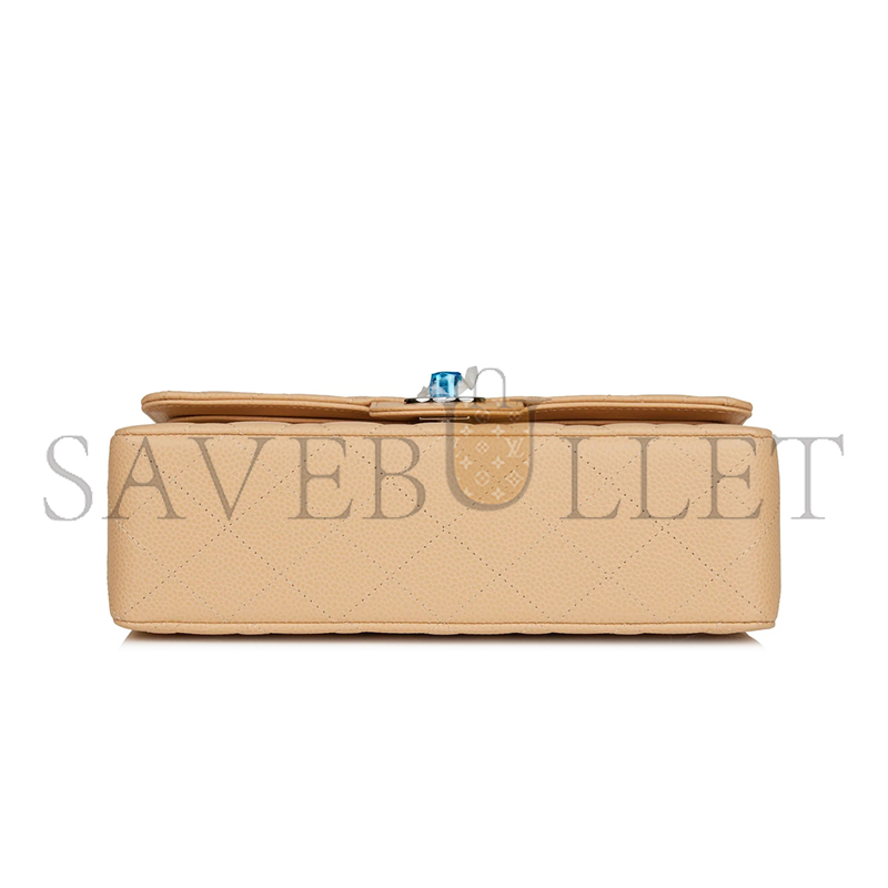 CHANEL CAVIAR SMALL CLASSIC DOUBLE FLAP 1652112 (23*13*6cm)